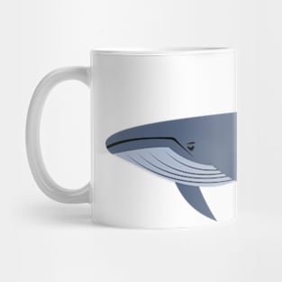 Blue whale, whale Mug